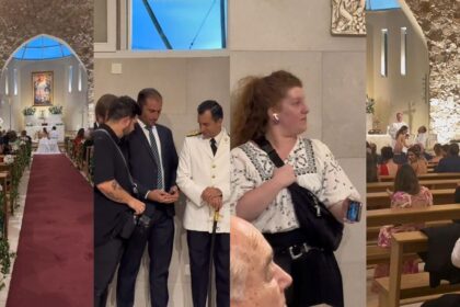 Se casaron a la misma hora del juego de Argentina y cuando llegaron los penales la boda pasó a un segundo plano