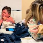 EN VIDEO | El emotivo momento en que niño con "piel de mariposa" se funde en un abrazo con su madre tras pasar 16 días en coma