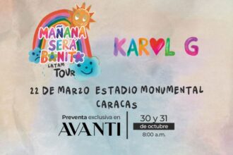 Avanti abrirá la primera preventa en Venezuela para los seguidores de Karol G