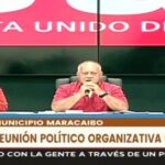 El primer vicepresidente del Partido Socialista Unido de Venezuela (PSUV), Diosdado Cabello, la crisis de servicios que atraviesa el Zulia.  