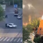 Un sacerdote fue degollado en plena iglesia y al menos seis policías murieron en ataques terroristas coordinados