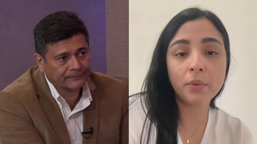 EN VIDEO: Esposa de Freddy Superlano vuelve a pedir "fe de vida" del dirigente opositor tras más de 100 horas detenido