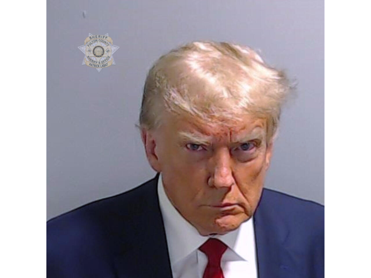 Foto detención Donald Trump