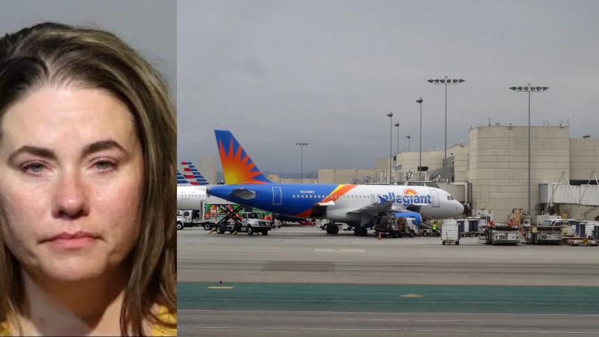 Un vuelo comercial se convirtió en el escenario de un altercado inesperado cuando Kristy Crampton, de 46 años, fue arrestada por golpear a un niño que la insultó llamándola "Miss Piggy", el personaje de los Muppets.  