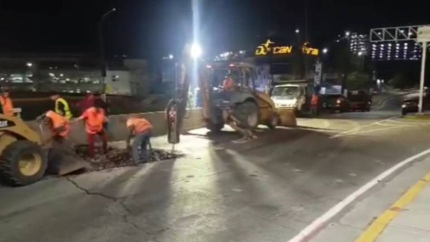 Cerraron rampa de acceso desde la Francisco Fajardo hacia El Cafetal