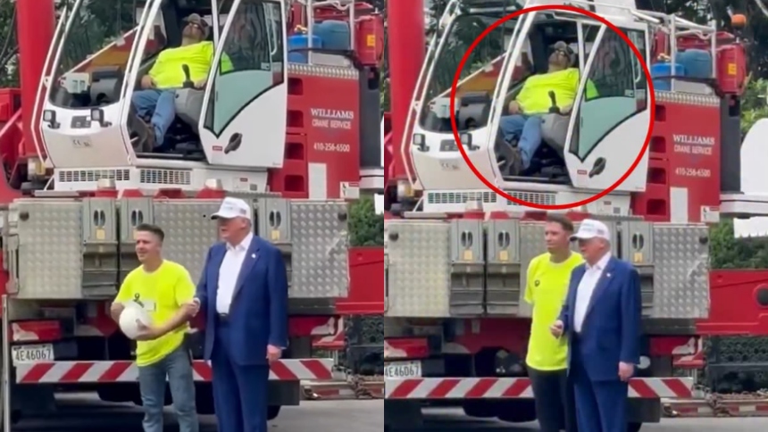 Lo que debía ser una ceremonia solemne en los jardines de la Casa Blanca terminó convirtiéndose en una escena digna de comedia viral y todo sucedió en presencia del presidente de EEUU, Donald Trump.  