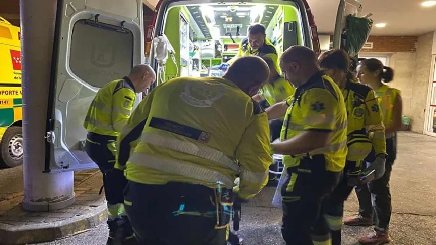 EN VIDEO: Venezolano se debate entre la vida y la muerte tras recibir un disparo en la cabeza mientras caminaba por Madrid