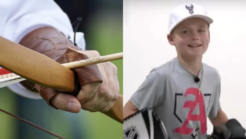 En Alexandria, en Minnesota (EEUU), un accidente doméstico se convirtió en una historia que parece sacada de una película. Gus Deterding, un niño de nueve años, ayudaba a su padre a preparar el camión familiar para una excursión de caza cuando resbaló en el hielo y cayó sobre una flecha infantil que llevaba consigo.  