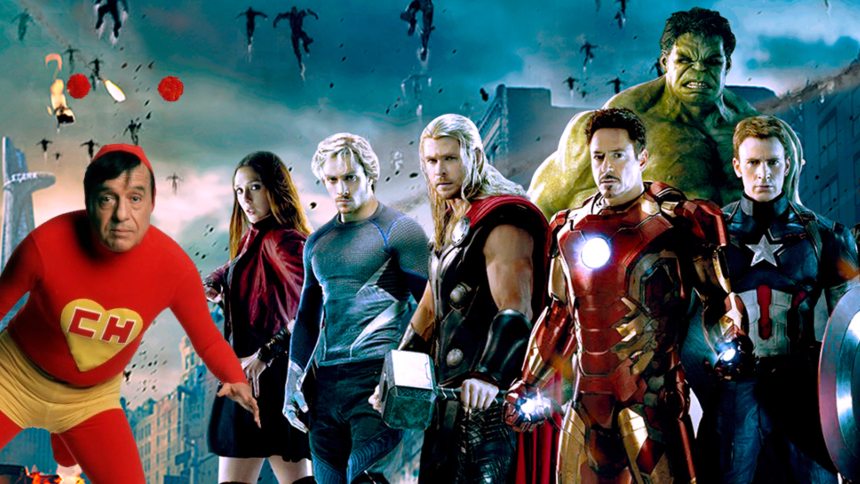 FOTO: La inteligencia artificial reveló como se vería el Chapulín Colorado si fuera uno de "Los Vengadores"