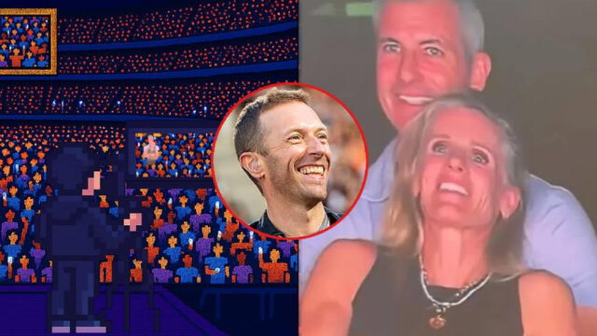 Así es el divertido videojuego que crearon para hallar al CEO que descubrieron siendo infiel en concierto de Coldplay