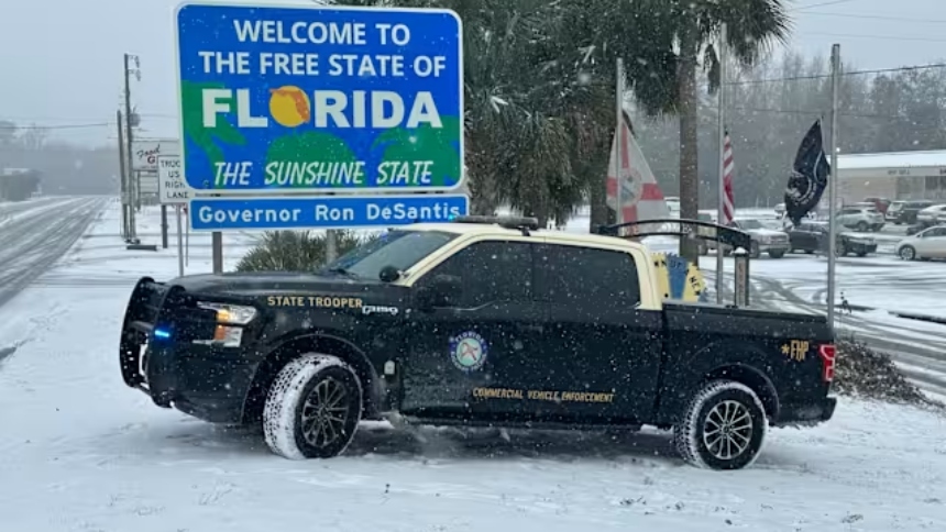 En Florida, el llamado “Estado del Sol” de Estados Unidos, los meteorólogos advierten que el invierno de 2025 podría ser uno de los más fríos en décadas.  