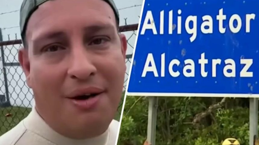 Las estremecedoras declaraciones del influencer venezolano detenido en Alligator Alcatraz