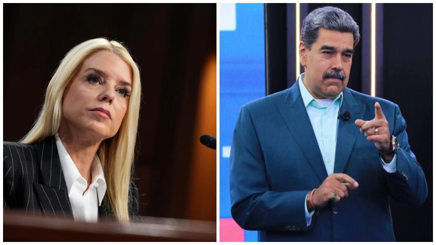 Maduro y Pam Bondi