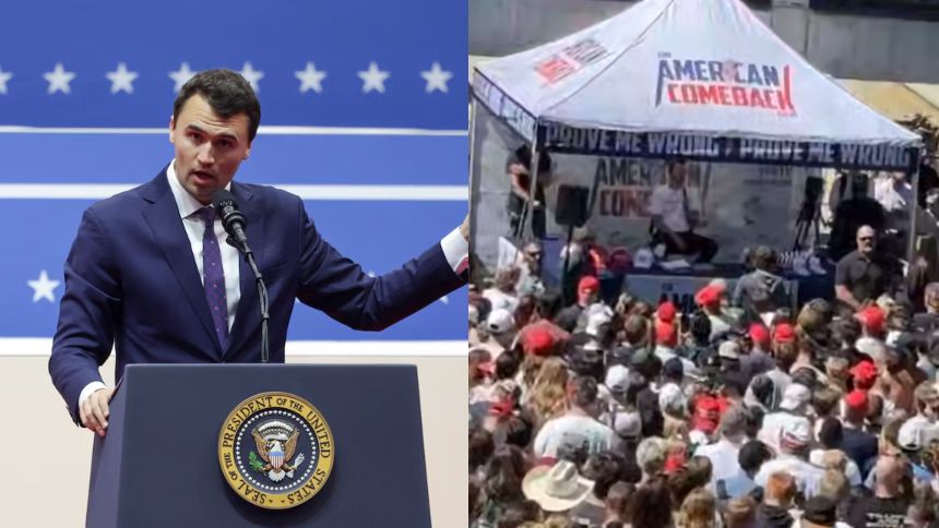 VIDEO: Murió activista aliado de Trump tras ser baleado en una universidad de EEUU