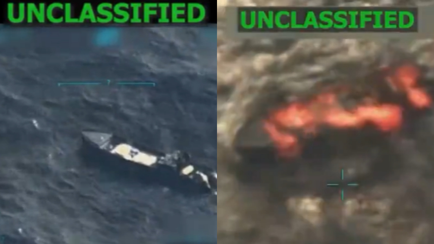 El presidente de Estados Unidos, Donald Trump, informó este lunes, 15 de septiembre que tres presuntos "narcoterroristas de Venezuela" murieron tras un nuevo ataque ejecutado por las Fuerzas Armadas estadounidenses en aguas internacionales cercanas a Venezuela.  