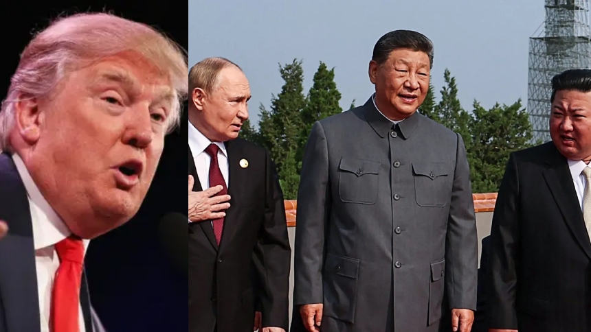 Durante el desfile militar celebrado en Beijing para conmemorar el 80 aniversario del fin de la Segunda Guerra Mundial, el presidente de Estados Unidos, Donald Trump, lanzó una acusación explosiva contra Xi Jinping, presidente de China, y sus homólogos de Rusia, Vladímir Putin, y Corea del Norte, Kim Jong-un.
