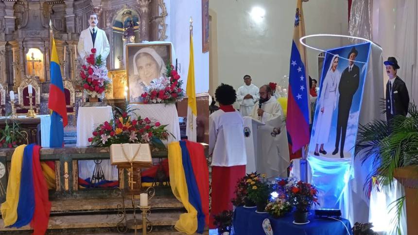 EN FOTOS: Así vivieron los caraqueños las misas de acción de gracias para celebrar a los dos primeros santos venezolanos