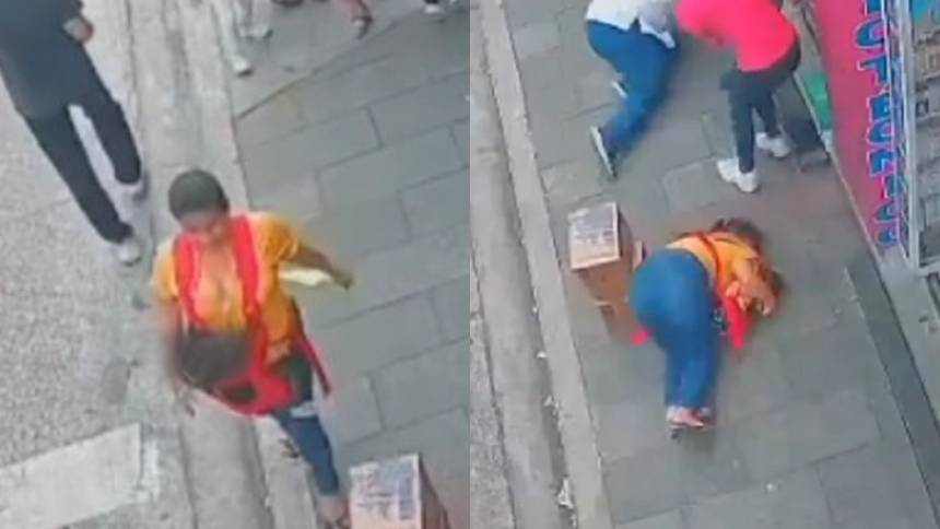 Mujer muere por bala perdida durante tiroteo entre antisociales y la policía, llevaba a su bebé en una cangurera